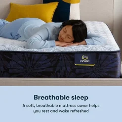 Serta Classic Andria 12.5" Plush Euro Top - Mattress + Box Spring