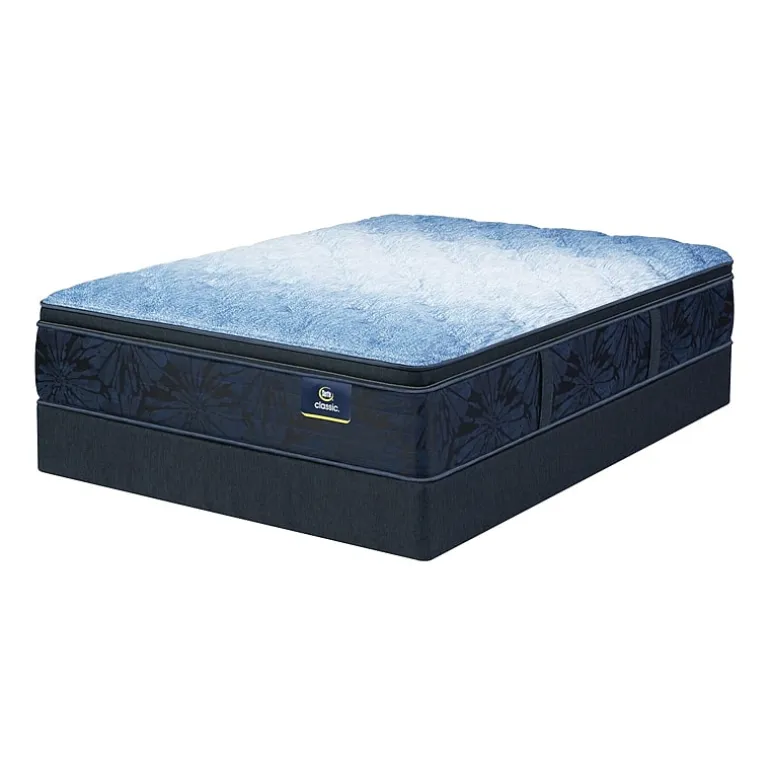 Serta Classic Exclusive 14.5" Plush Pillow Top - Mattress + Box Spring