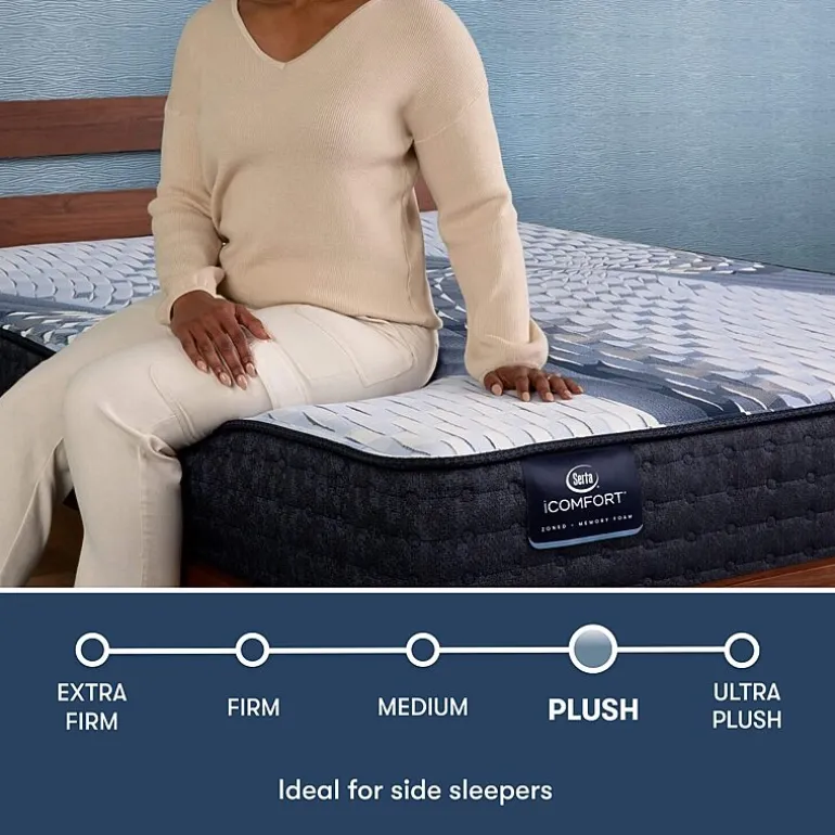 Serta iComfort Iona 13" Plush Memory Foam- Mattress + Box Spring