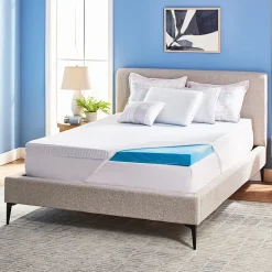 Serta® 3 In Soothing Cool Memory Foam Mattress Topper