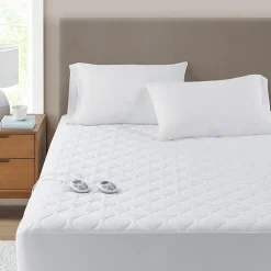 Serta Microfiber Heated Mattress Pad