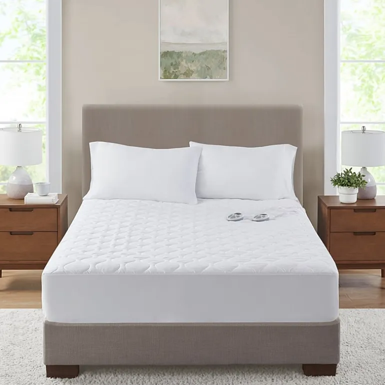 Serta Microfiber Heated Mattress Pad