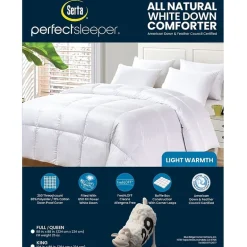 Serta® Midweight Down Hypoallergenic Comforter