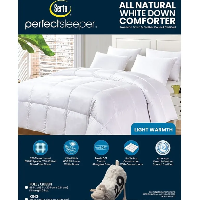 Serta® Midweight Down Hypoallergenic Comforter