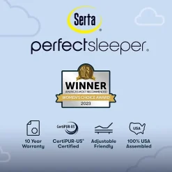 Serta Perfect Sleeper Blue Lagoon Nights 13.5