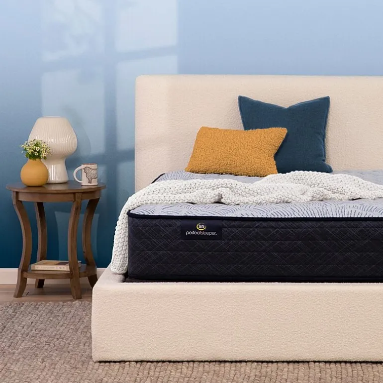Serta Perfect Sleeper Blue Lagoon Nights 12" Firm Tight Top - Mattress + Box Spring