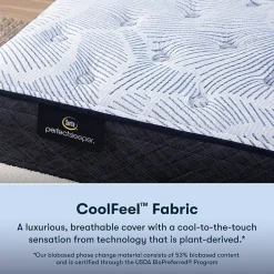 Serta Perfect Sleeper Blue Lagoon Nights 13.5" Plush Tight Top - Mattress + Box Spring