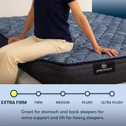 Serta Perfect Sleeper Cobalt Calm 12" Extra Firm - Mattress + Box Spring