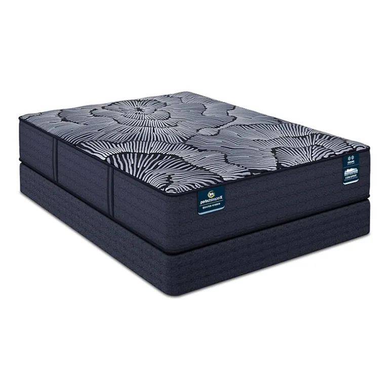 Serta Quilted Perfect Sleeper X Hybrid Knox 13.75" Plush Tight Top - Mattress + Box Spring