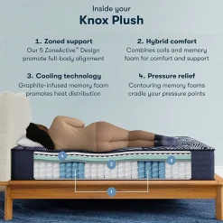 Serta Quilted Perfect Sleeper X Hybrid Knox 13.75