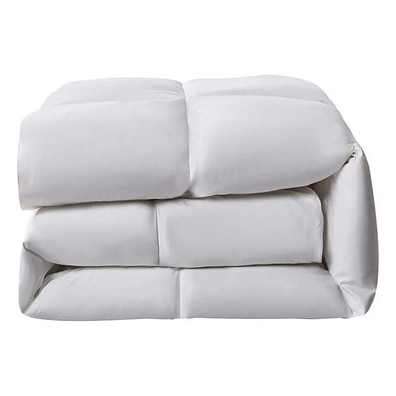 Serta 233 Thread Count All Seasons Warmth White Goose Feather And Down Fiber Comforter