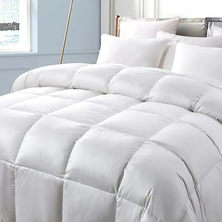 Serta 300 Thread Count Extra Warmth White Down Fiber Comforter