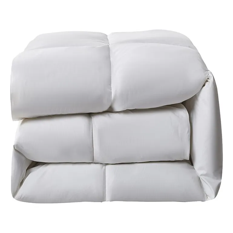 Serta 233 Thread Count Extra Warmth White Goose Feather And Down Fiber Comforter