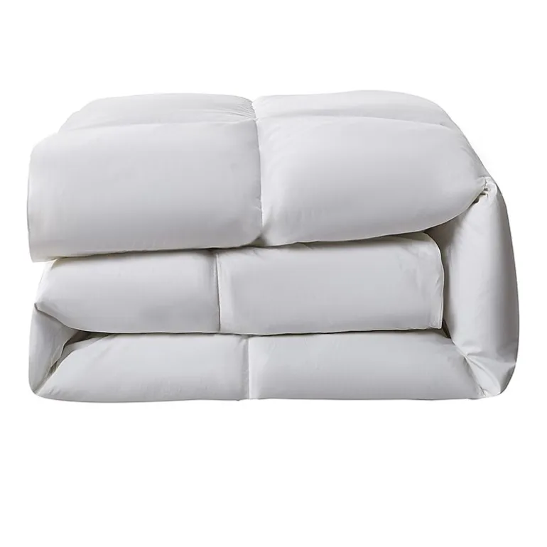 Serta 233 Thread Count Light Warmth White Goose Feather And Down Fiber Comforter