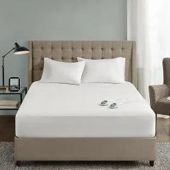 Serta® Waterproof Heated Electric Mattress Pad
