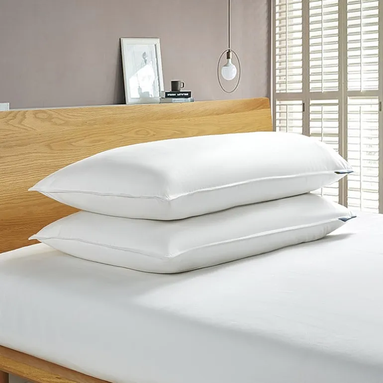 Serta White Goose Feather Back Sleeper 2-Pack Pillow