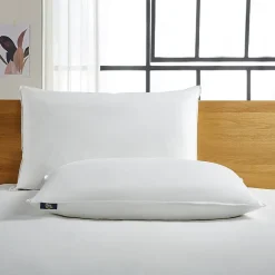 Serta White Goose Feather Back Sleeper 2-Pack Pillow