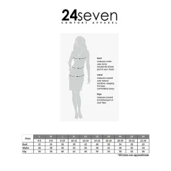 24seven Comfort Apparel Maternity Maternity Womens V Neck Short Sleeve Tunic Top