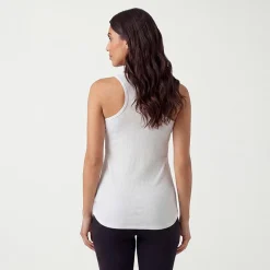24seven Comfort Apparel Maternity Womens Maternity Scoop Neck Sleeveless Tank Top