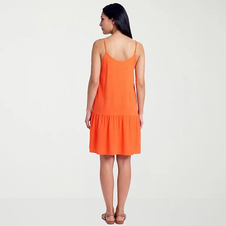 24seven Comfort Apparel Maternity Womens Maternity Scoop Neck Sleeveless A-Line Dress