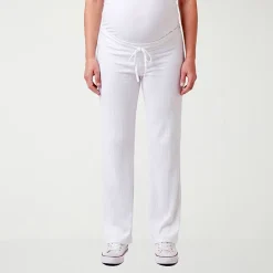 24seven Comfort Apparel Maternity Womens Maternity Pull-On Pant