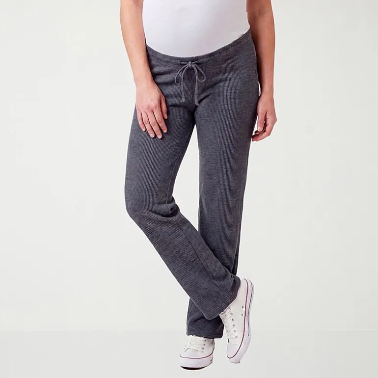24seven Comfort Apparel Maternity Womens Maternity Pull-On Pant