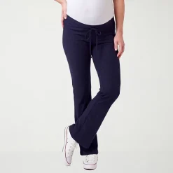 24seven Comfort Apparel Maternity Womens Maternity Pull-On Pant