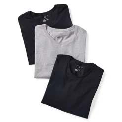 Shaquille O'Neal XLG™ Activated Cooling Mens 3 Pack Short Sleeve Crew Neck T-Shirt Big
