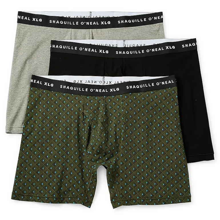 Shaquille O'Neal XLG™ Activated Cooling Mens Boxer Briefs 346161