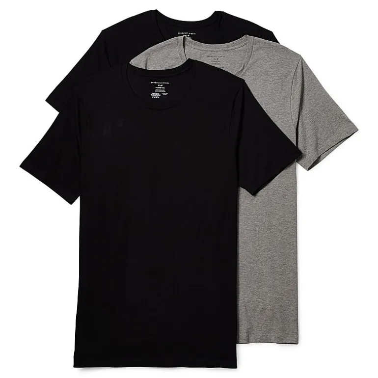 Shaquille O'Neal XLG™ Activated Cooling Mens 3 Pack Short Sleeve Crew Neck T-Shirt Tall