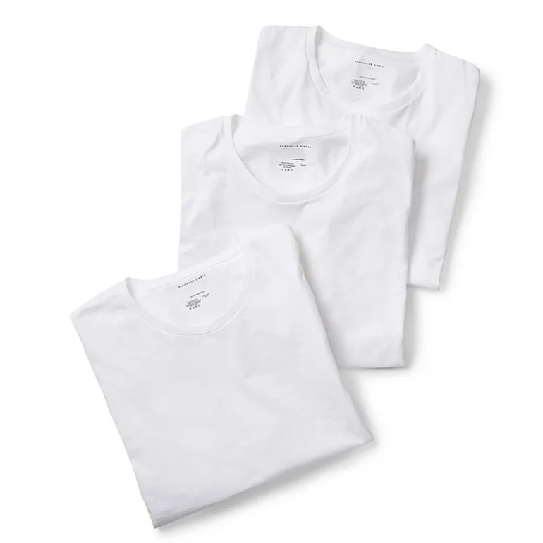 Shaquille O'Neal XLG™ Activated Cooling Mens 3 Pack Short Sleeve Crew Neck T-Shirt Tall