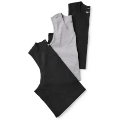Shaquille O'Neal XLG™ Activated Cooling Mens Round Neck Sleeveless 3 Pack Big Tank