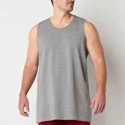 Shaquille O'Neal XLG™ Activated Cooling Mens Crew Neck Sleeveless 3 Pack Big and Tall Tank