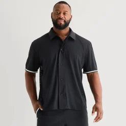 Shaquille O'Neal XLG™ Active Mens Short Sleeve Moisture Wicking Big and Tall Jersey
