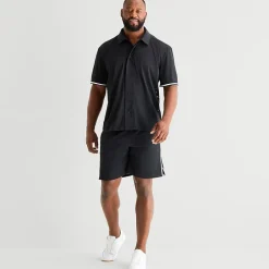 Shaquille O'Neal XLG™ Active Mens Short Sleeve Moisture Wicking Big and Tall Jersey