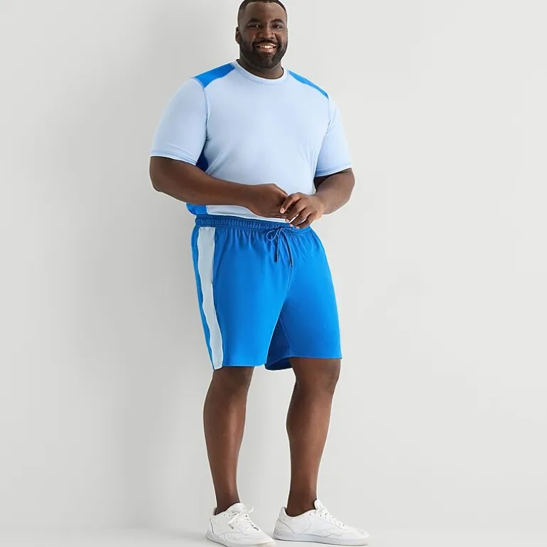 Shaquille O'Neal XLG™ Active Mens 8" Big and Tall Moisture Wicking Workout Shorts