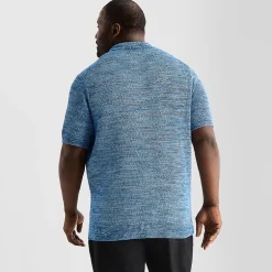 Shaquille O'Neal XLG™ Big and Tall Mens Short Sleeve Polo Sweater