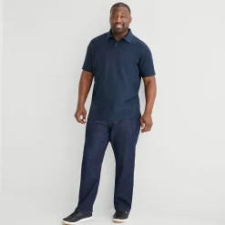 Shaquille O'Neal XLG™ Big and Tall Mens Regular Fit Short Sleeve Polo Shirt