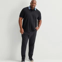 Shaquille O'Neal XLG™ Big and Tall Mens Regular Fit Short Sleeve Polo Shirt