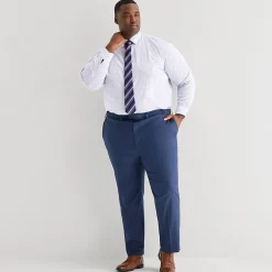 Shaquille O'Neal XLG™ Big And Tall Mens Button Down Dress Shirt + Tie Set