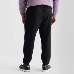 Shaquille O'Neal XLG™ Double Knit Pique Mens Drawstring Waist Cuffed Mid Rise Classic Fit Big and Tall Active Jogger Pant