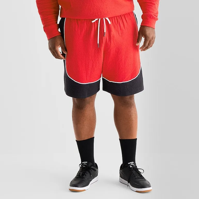 Shaquille O'Neal XLG™ Double Knit Pique Mens 8" Mid Rise Big and Tall Workout Shorts