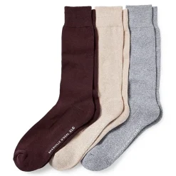 Shaquille O'Neal XLG™ Dress Performance Mens 3 Pair Big and Tall Crew Socks