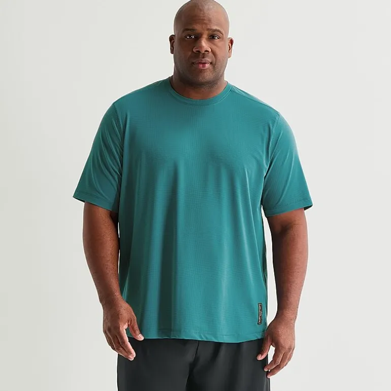 Shaquille O'Neal XLG™ Elevated Mens Crew Neck Short Sleeve Quick Dry Active T-Shirt