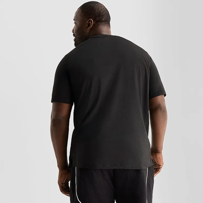 Shaquille O'Neal XLG™ Elevated Mens Crew Neck Short Sleeve Quick Dry Active T-Shirt