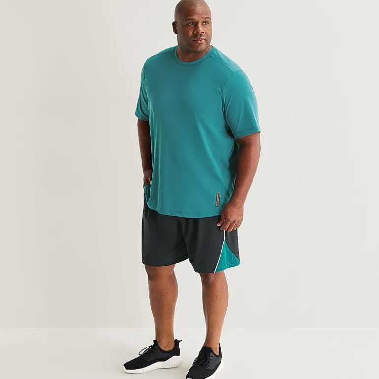 Shaquille O'Neal XLG™ Elevated Mens Crew Neck Short Sleeve Quick Dry Active T-Shirt