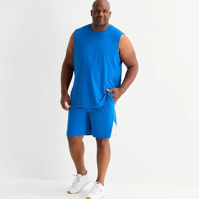 Shaquille O'Neal XLG™ Elevated Mens Crew Neck Sleeveless Muscle T-Shirt