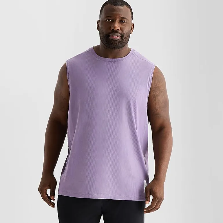 Shaquille O'Neal XLG™ Elevated Mens Crew Neck Sleeveless Muscle T-Shirt