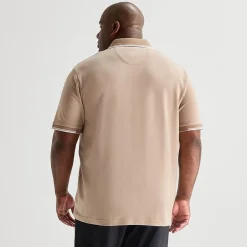Shaquille O'Neal XLG™ Game On Big and Tall Mens Regular Fit Short Sleeve Polo Shirt