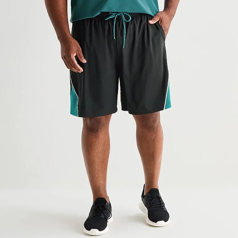 Shaquille O'Neal XLG™ Mens 8" Big and Tall Moisture Wicking Wicked Workout Shorts